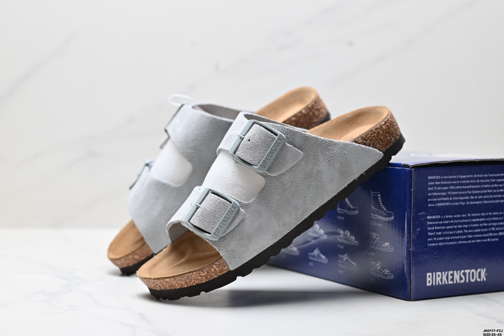 170 Birkenstock勃肯半拖凉鞋系列 克罗心双扣金属扣设计 双杠绑带夏季凉鞋 1009527