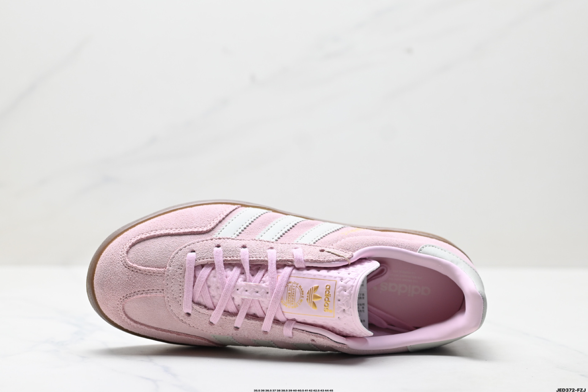 160 Adidas Originals Gazelle Indoor 三叶草休闲防滑耐磨低帮板鞋 JI2716