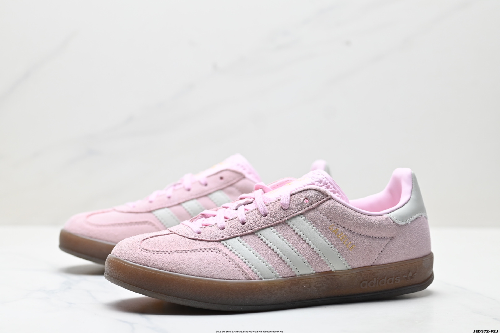 160 Adidas Originals Gazelle Indoor 三叶草休闲防滑耐磨低帮板鞋 JI2716