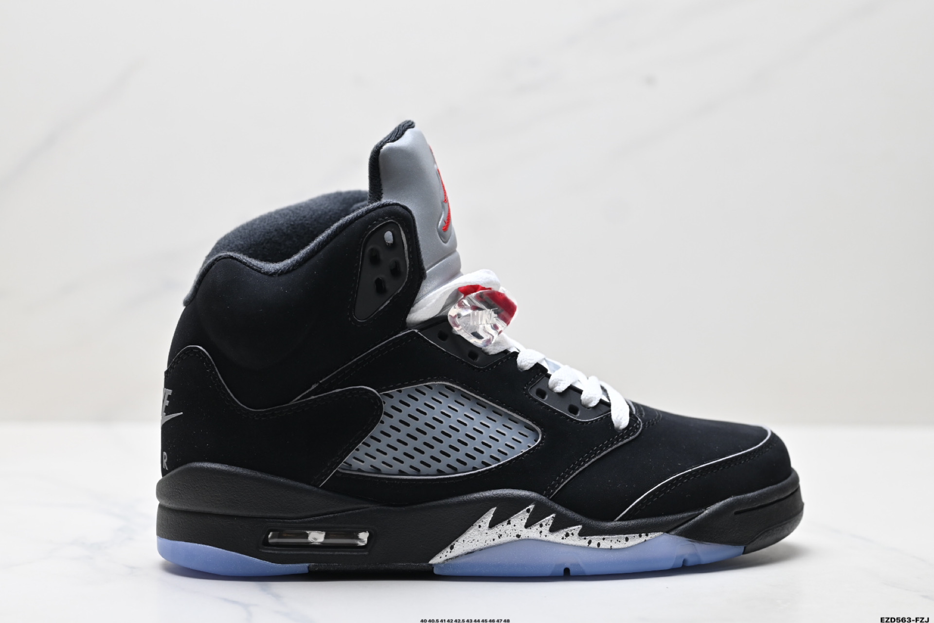 380 纯原Nike Air Jordan 5 Retro High迈克尔 乔丹 AJ5 高帮 减震防滑篮球鞋 HF3975-001
