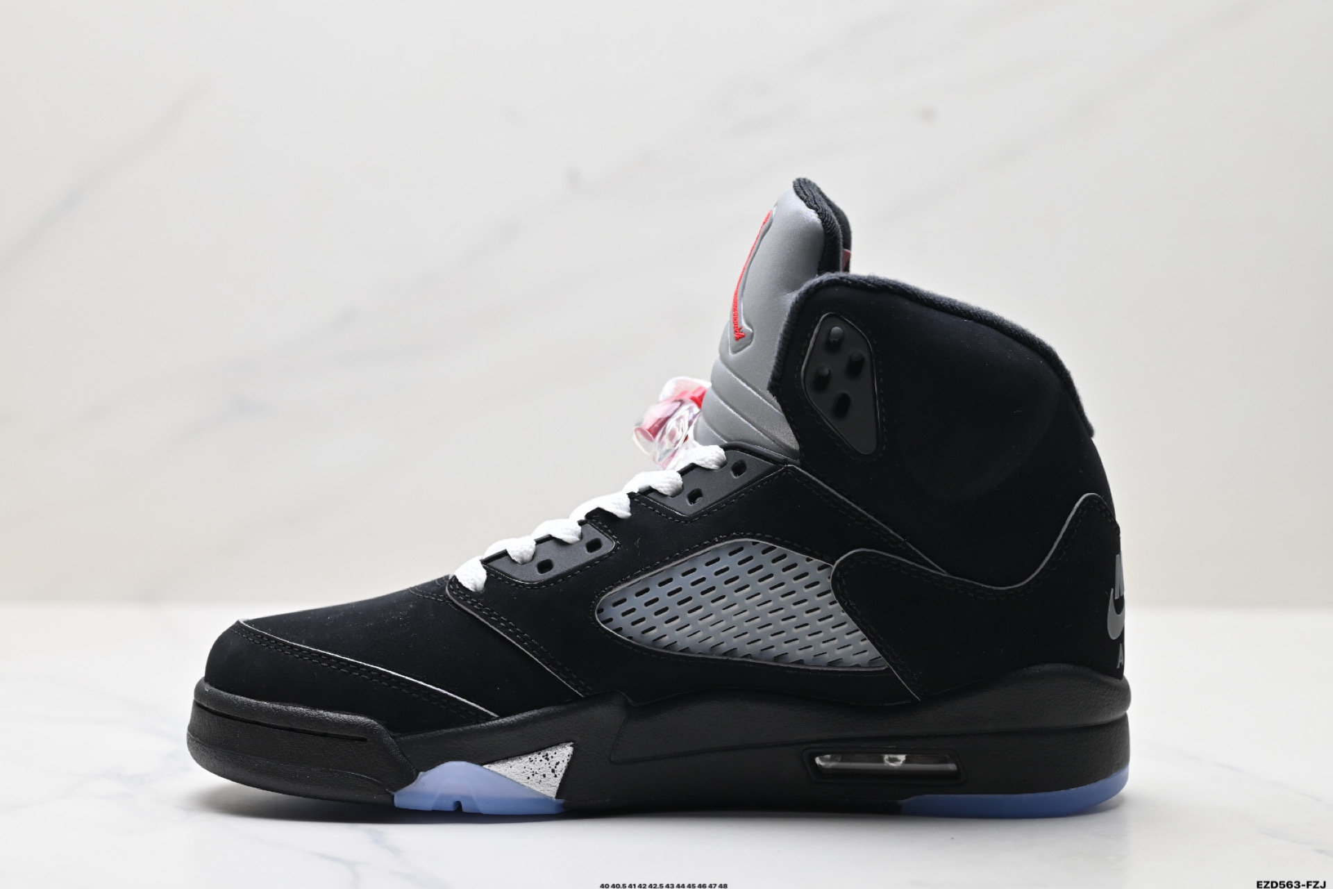 380 纯原Nike Air Jordan 5 Retro High迈克尔 乔丹 AJ5 高帮 减震防滑篮球鞋 HF3975-001