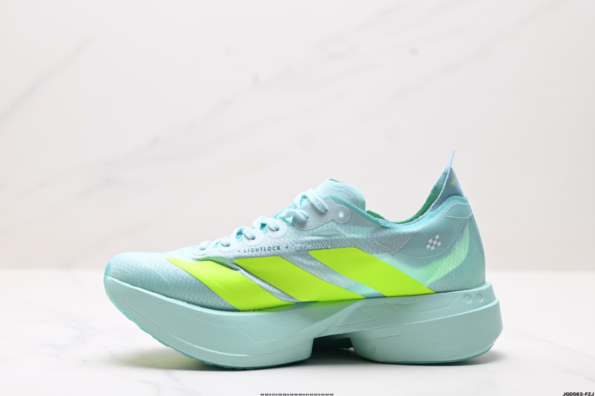 190 Adidas Adizero Adios Pro 4M 马拉松飞线贾卡轻质透气休闲运动跑步鞋 JR1252