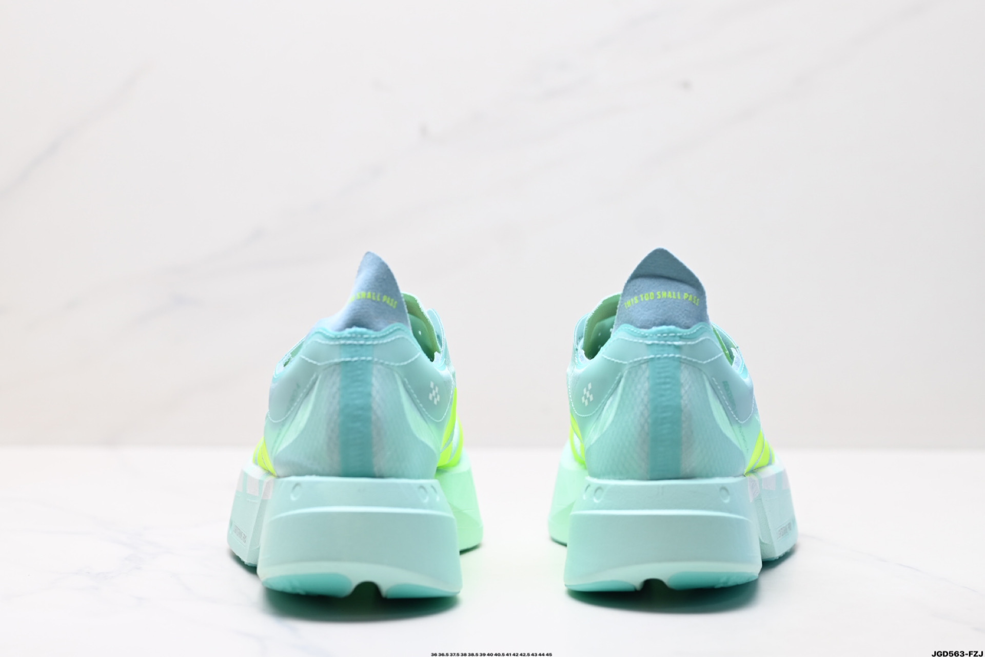 190 Adidas Adizero Adios Pro 4M 马拉松飞线贾卡轻质透气休闲运动跑步鞋 JR1252