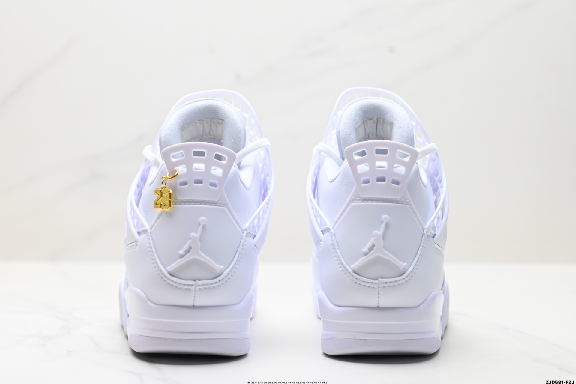 250 Nike Air Jordan 4 Net 耐克迈克尔·乔丹AJ4代中帮复古休闲运动文化篮球鞋 FN7251-107