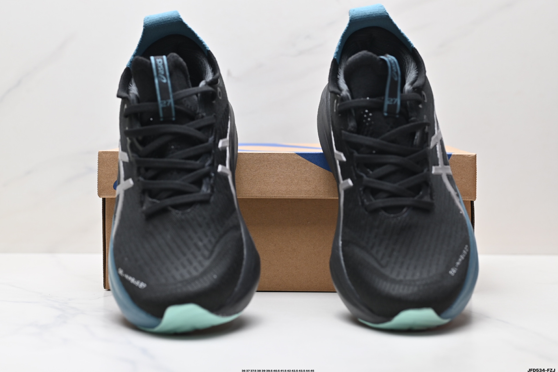 Asics Gel-Nimbus 27 舒适防滑耐磨低帮休闲跑步鞋 1011C093-001