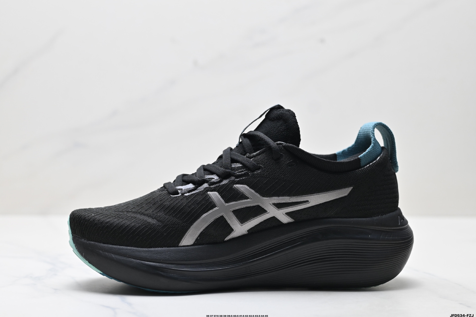 Asics Gel-Nimbus 27 舒适防滑耐磨低帮休闲跑步鞋 1011C093-001