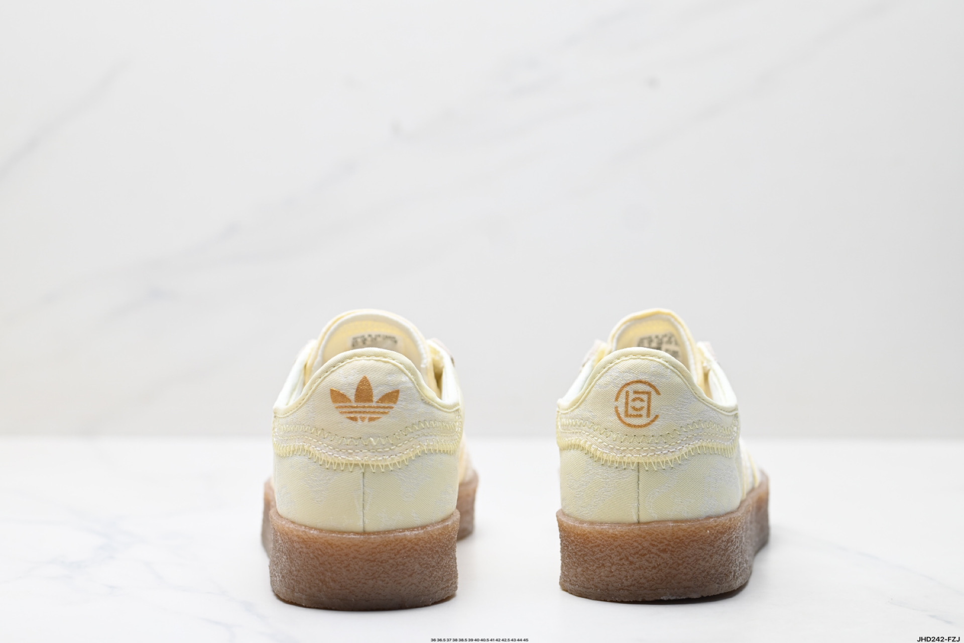 200 CLOT x Adidas Originals Gazelle BY EC 舒适百搭 防滑耐磨 低帮 板鞋 JR5410