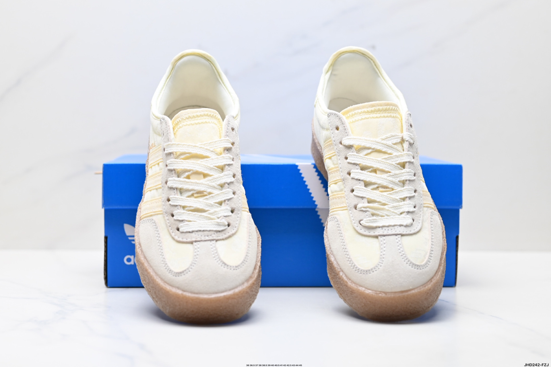 200 CLOT x Adidas Originals Gazelle BY EC 舒适百搭 防滑耐磨 低帮 板鞋 JR5410