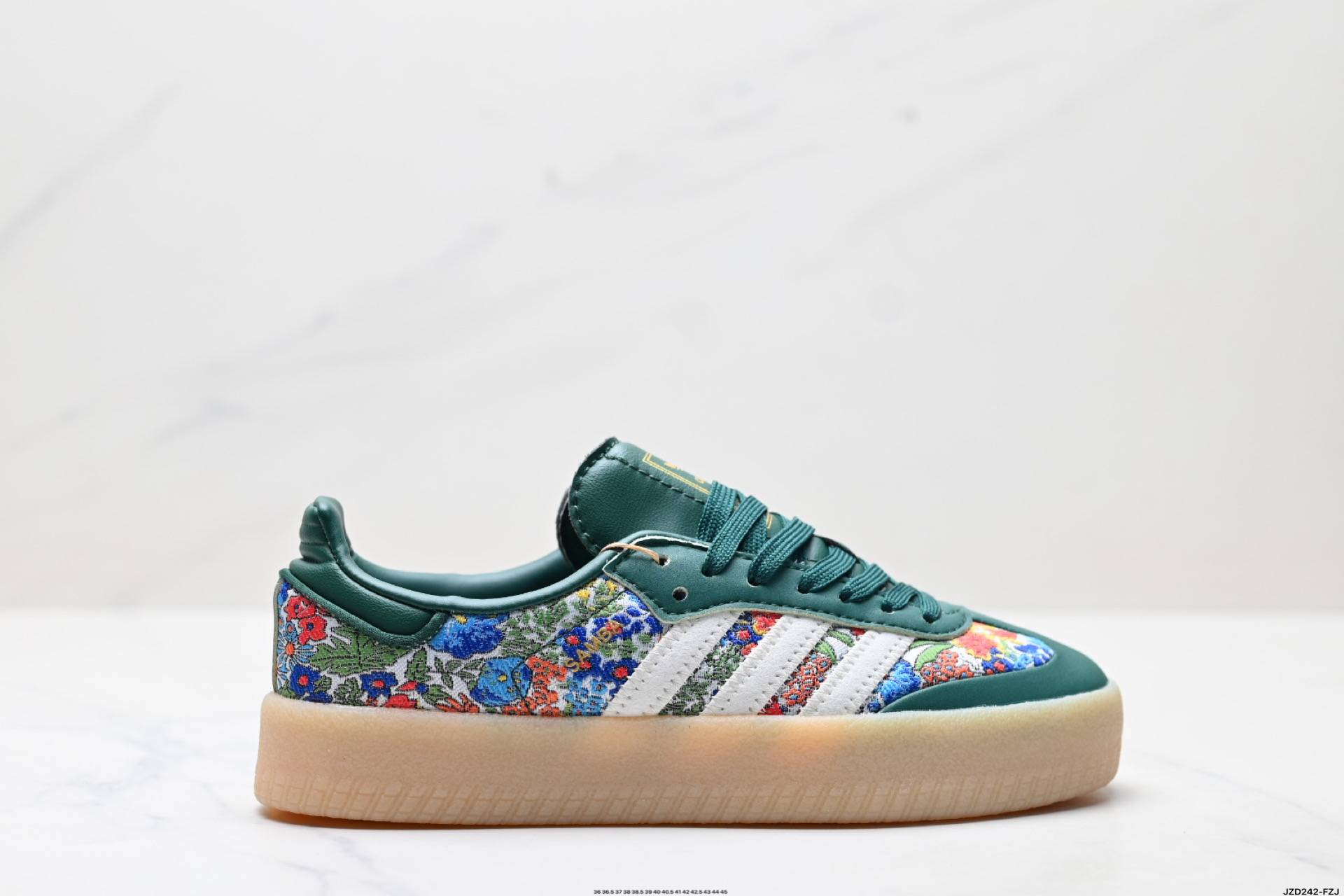 150 阿迪达斯三叶草Adidas Originals Sambae 桑巴舞系列绅士德训足球风百搭低帮休闲运动板鞋 JH7289