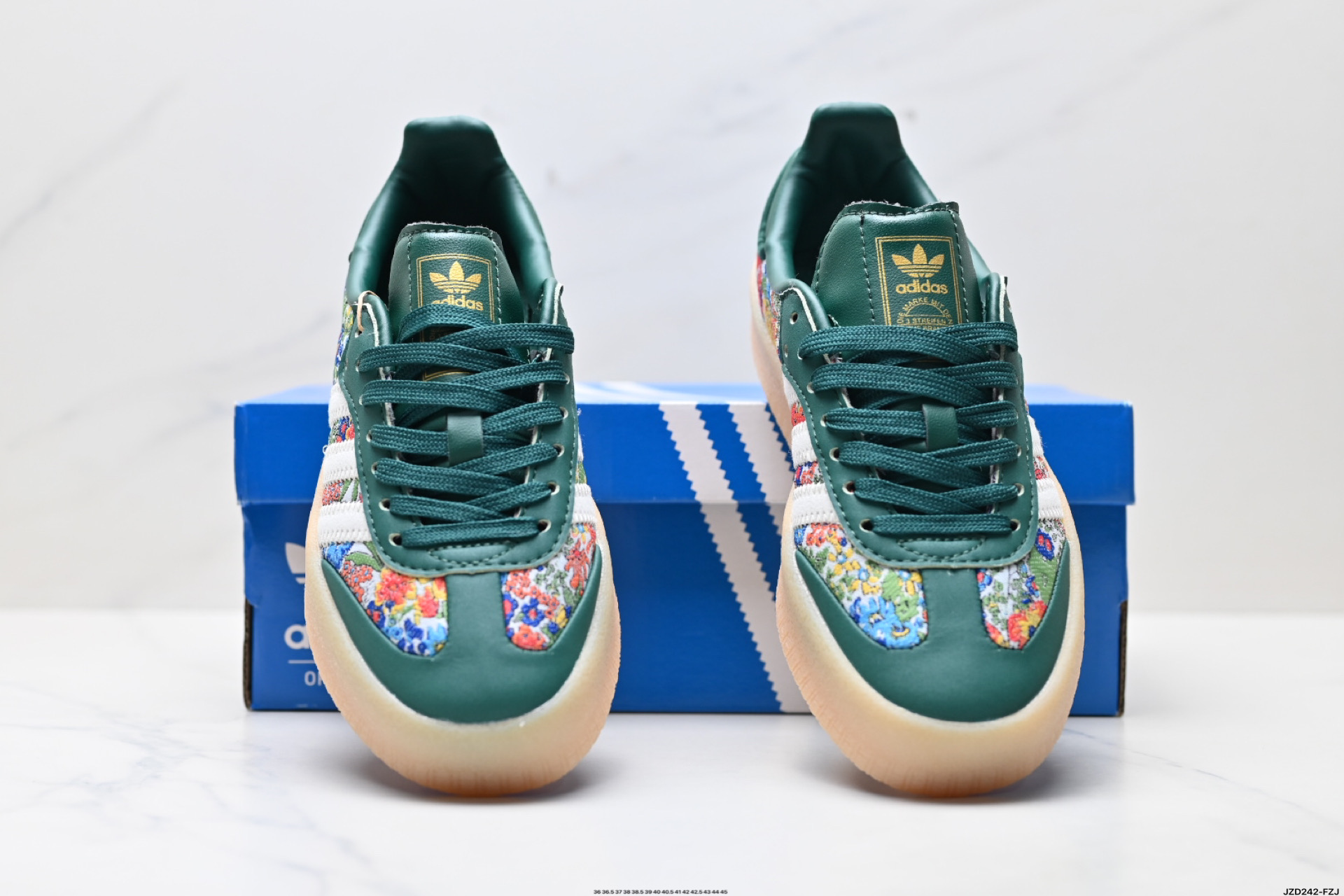 150 阿迪达斯三叶草Adidas Originals Sambae 桑巴舞系列绅士德训足球风百搭低帮休闲运动板鞋 JH7289