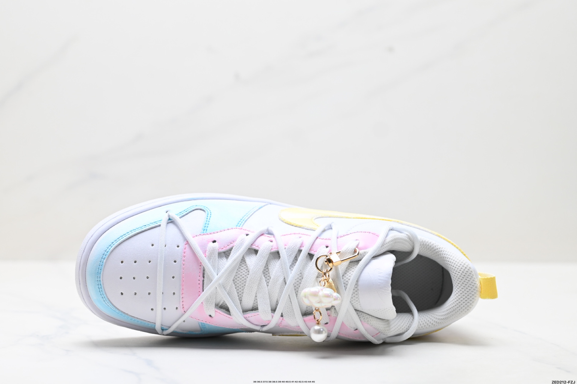 270 NIKE COURT VISION LO ‘DIY’定制 低帮百搭 透气休闲运动板鞋 BQ5448-213