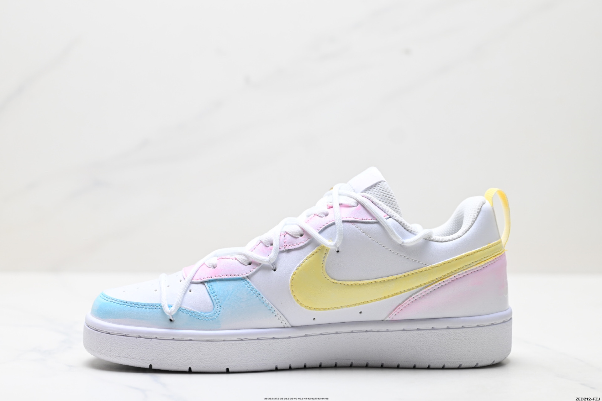270 NIKE COURT VISION LO ‘DIY’定制 低帮百搭 透气休闲运动板鞋 BQ5448-213