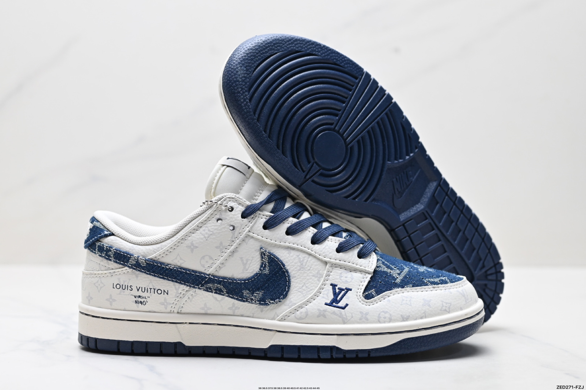 270 Nike Dunk Low Retro ‘DIY高端定制’耐克 低帮休闲运动板鞋 SC9772-802