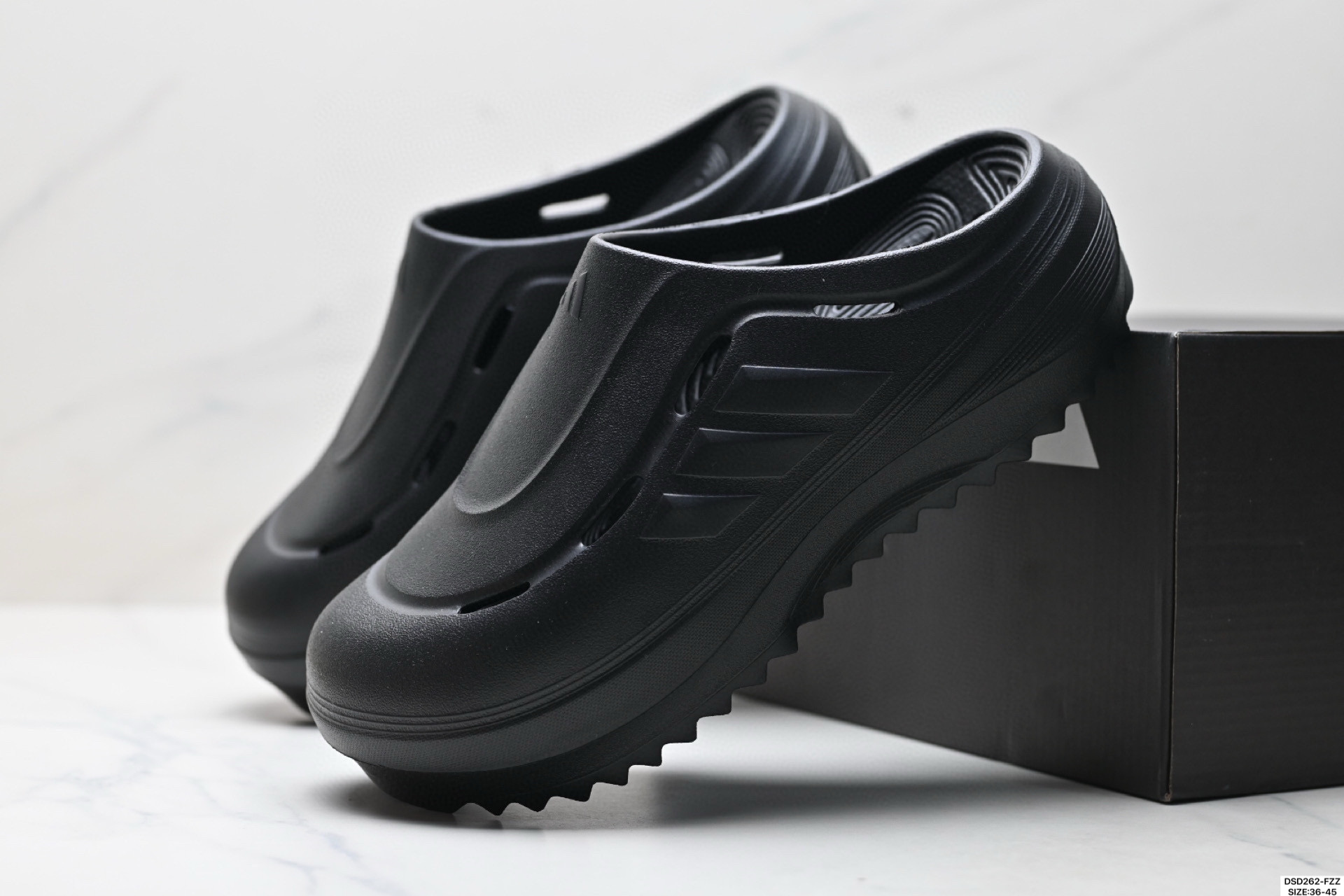 100 Adidas OZWAVE CLOG ozeave CLOG 阿迪达斯 百搭舒适 防磨防滑包头拖鞋 JR6760