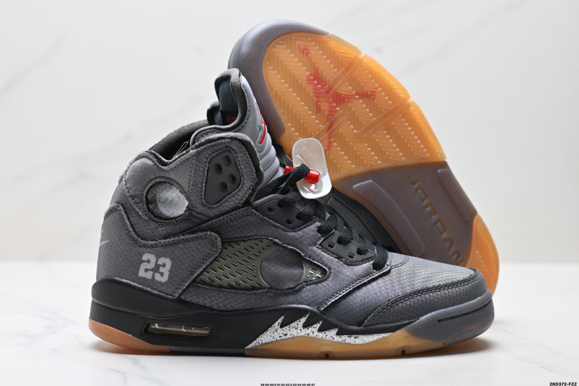 280 Nike Air Jordan 5 Retro Low迈克尔 乔丹 AJ5减震防滑篮球鞋 DH8565-100