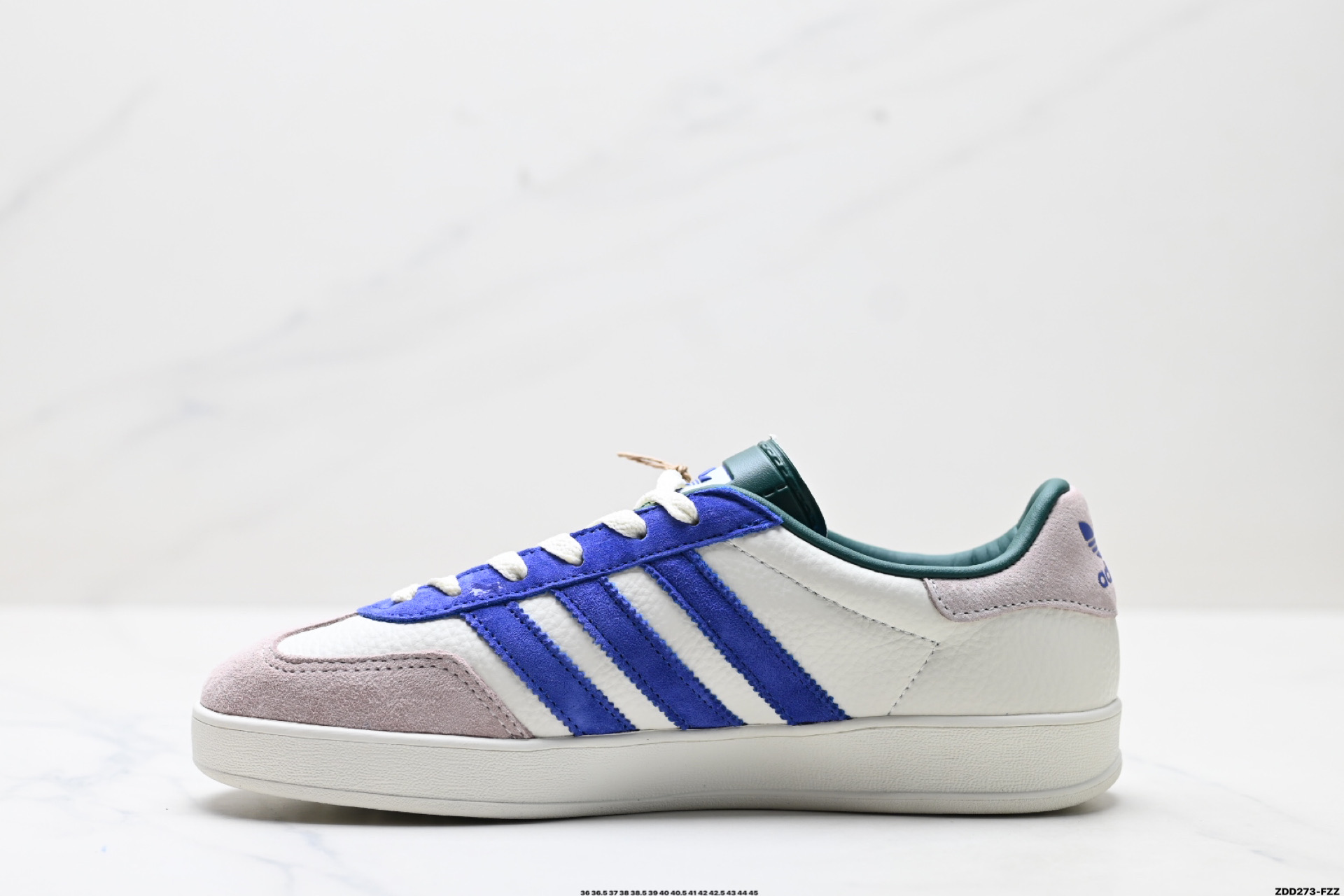 240 Adidas Originals Gazelle indoor ‘DIY‘定制 系列 阿迪达斯 三叶草绅士德训足球风百搭低帮休闲运动板鞋 DD6601