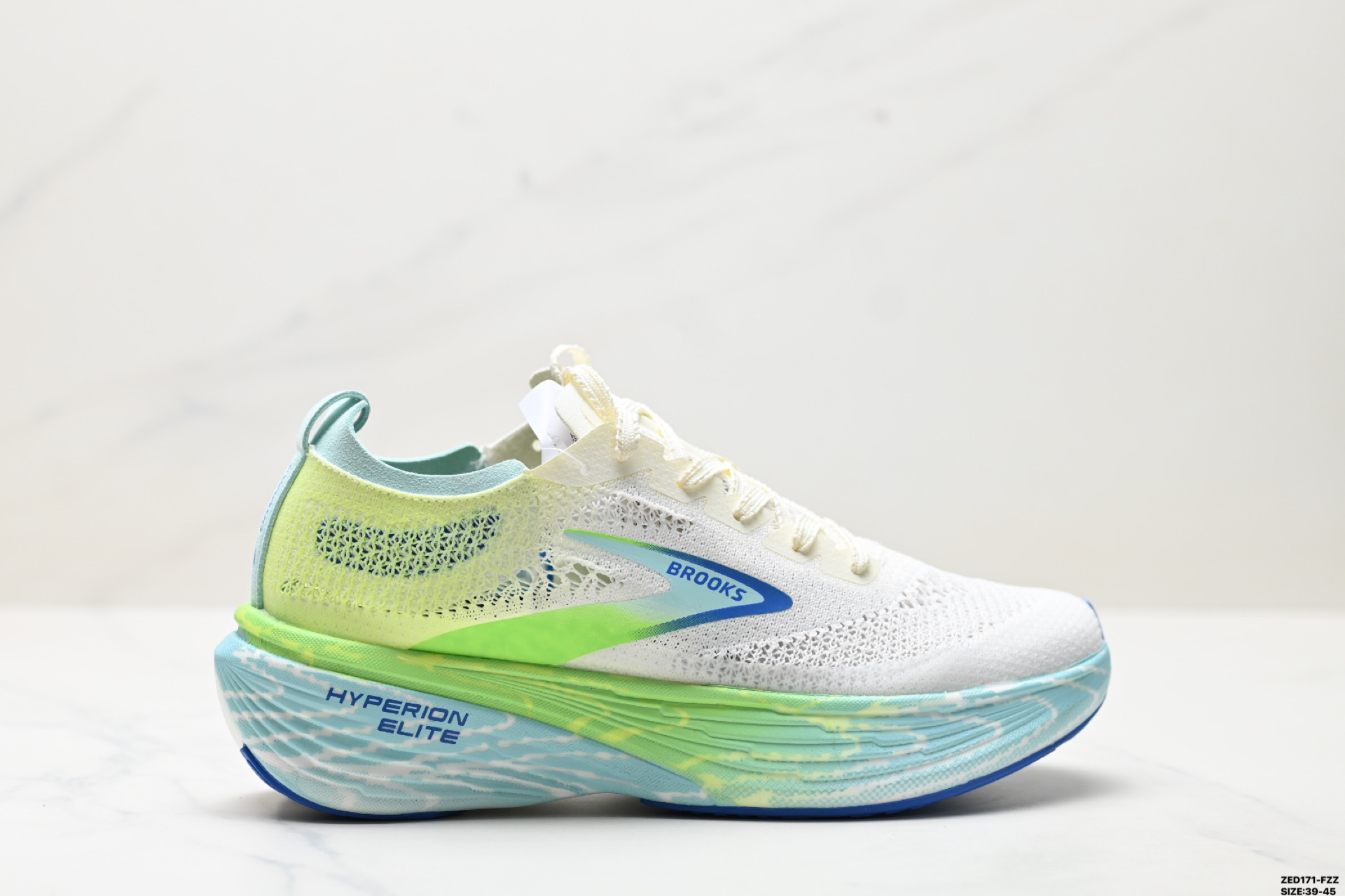 270 Brooks布鲁克斯 Hyperion Elite 4 PB 舒适百搭防滑耐磨 低帮 越野竞速跑步鞋 100053 1D 134