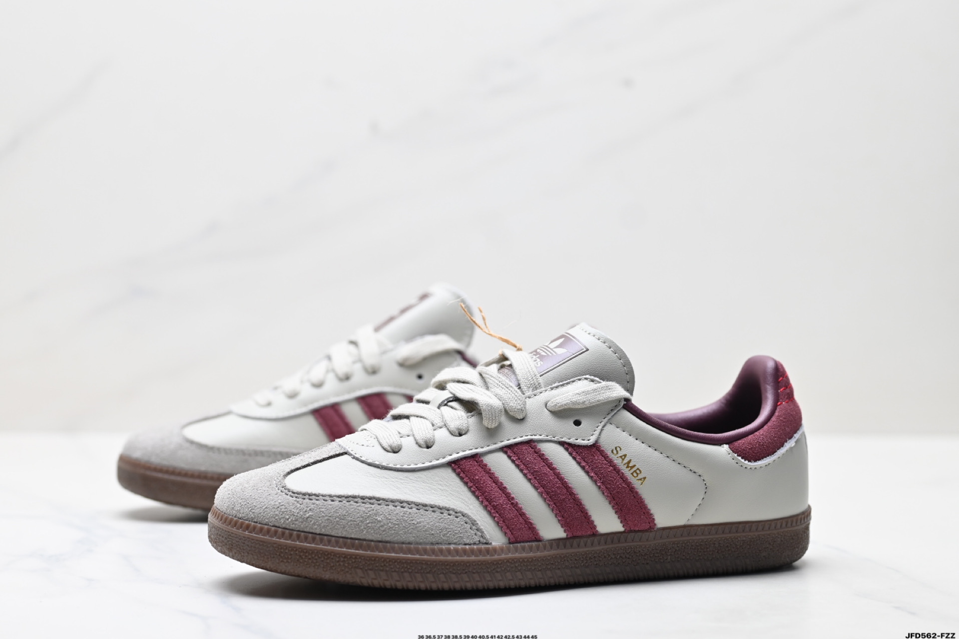 180 Adidas Originals Samba OG 阿迪达斯三叶草 桑巴舞系列绅士德训足球风百搭低帮休闲运动板鞋 ID1482