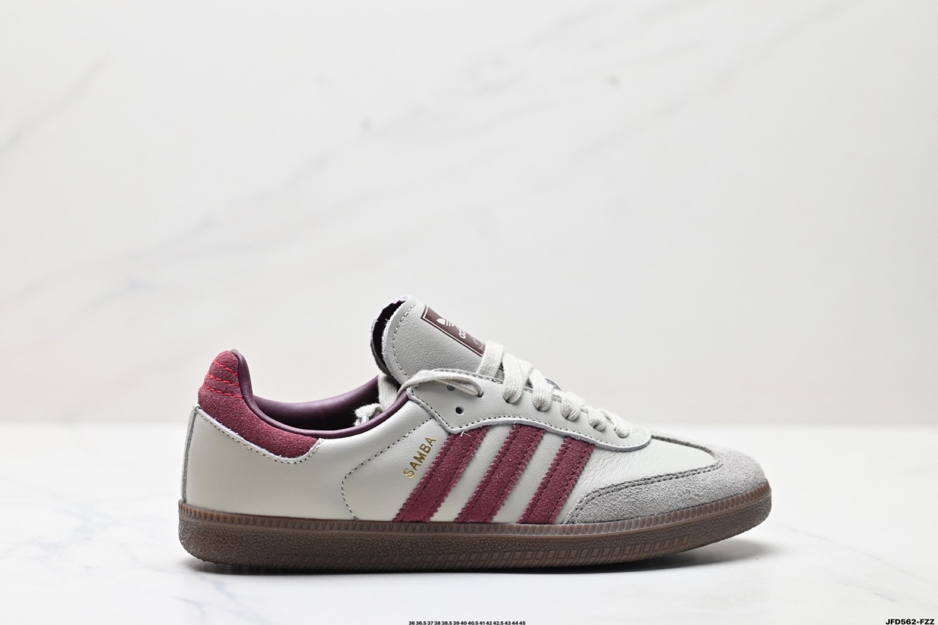 180 Adidas Originals Samba OG 阿迪达斯三叶草 桑巴舞系列绅士德训足球风百搭低帮休闲运动板鞋 ID1482