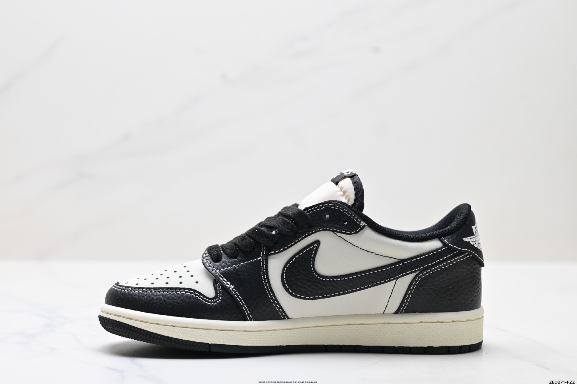 270 Nike Air Jordan 1 x Travis Scott AJ1倒勾 乔一倒钩 ‘DIY’定制 耐克 低帮文化篮球鞋 XZ5749-004