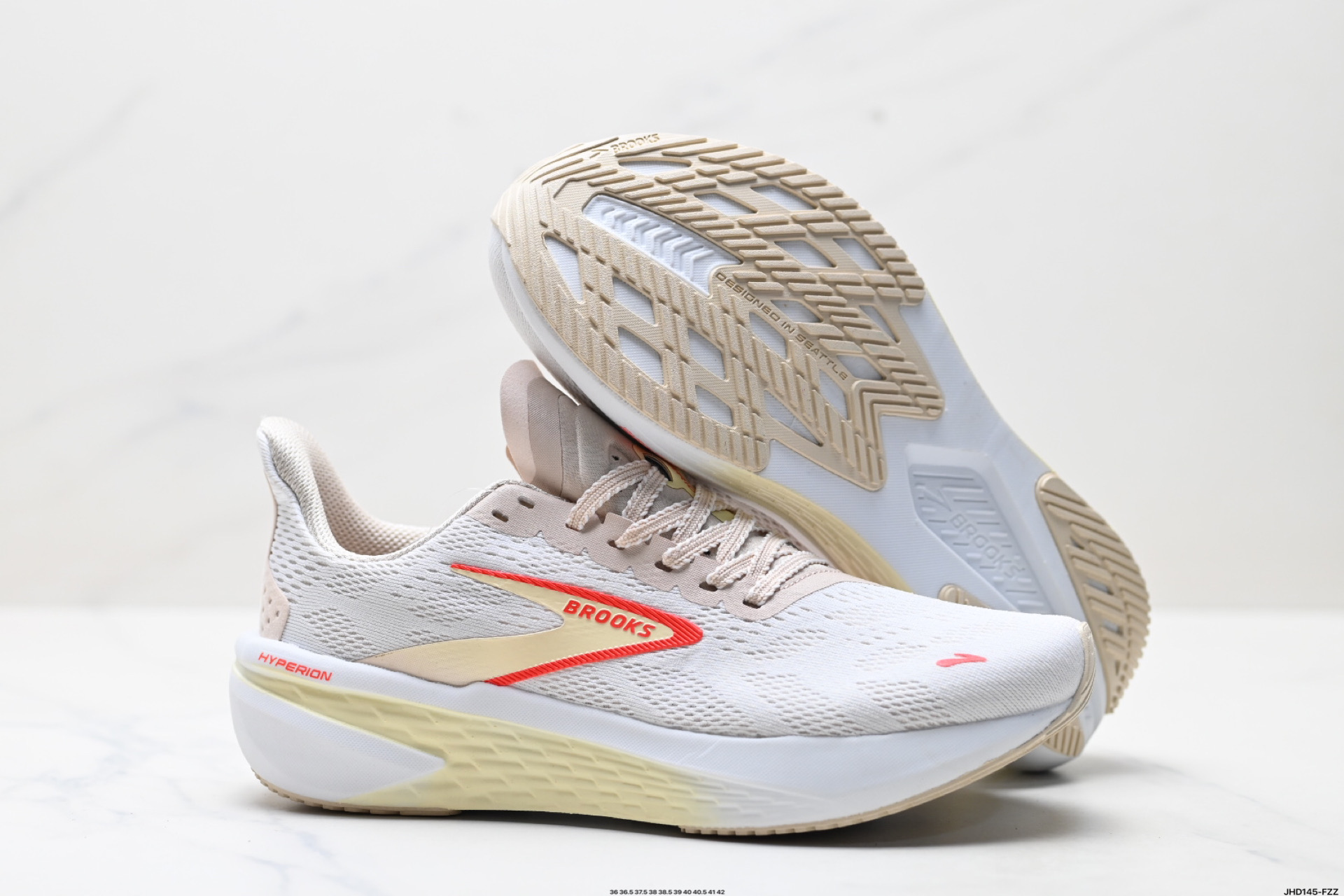 200 BROOKS布鲁克斯Hyperion 2 烈风2 减震竞速马拉松专业跑鞋 110432 1D 098