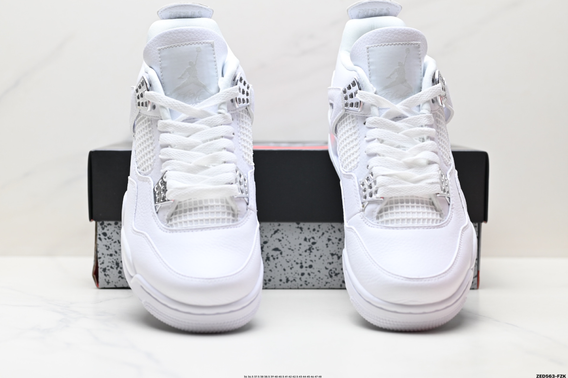 Nike Air Jordan 4 Retro 耐克迈克尔·乔丹AJ4代中帮复古休闲运动文化篮球鞋 308497-100