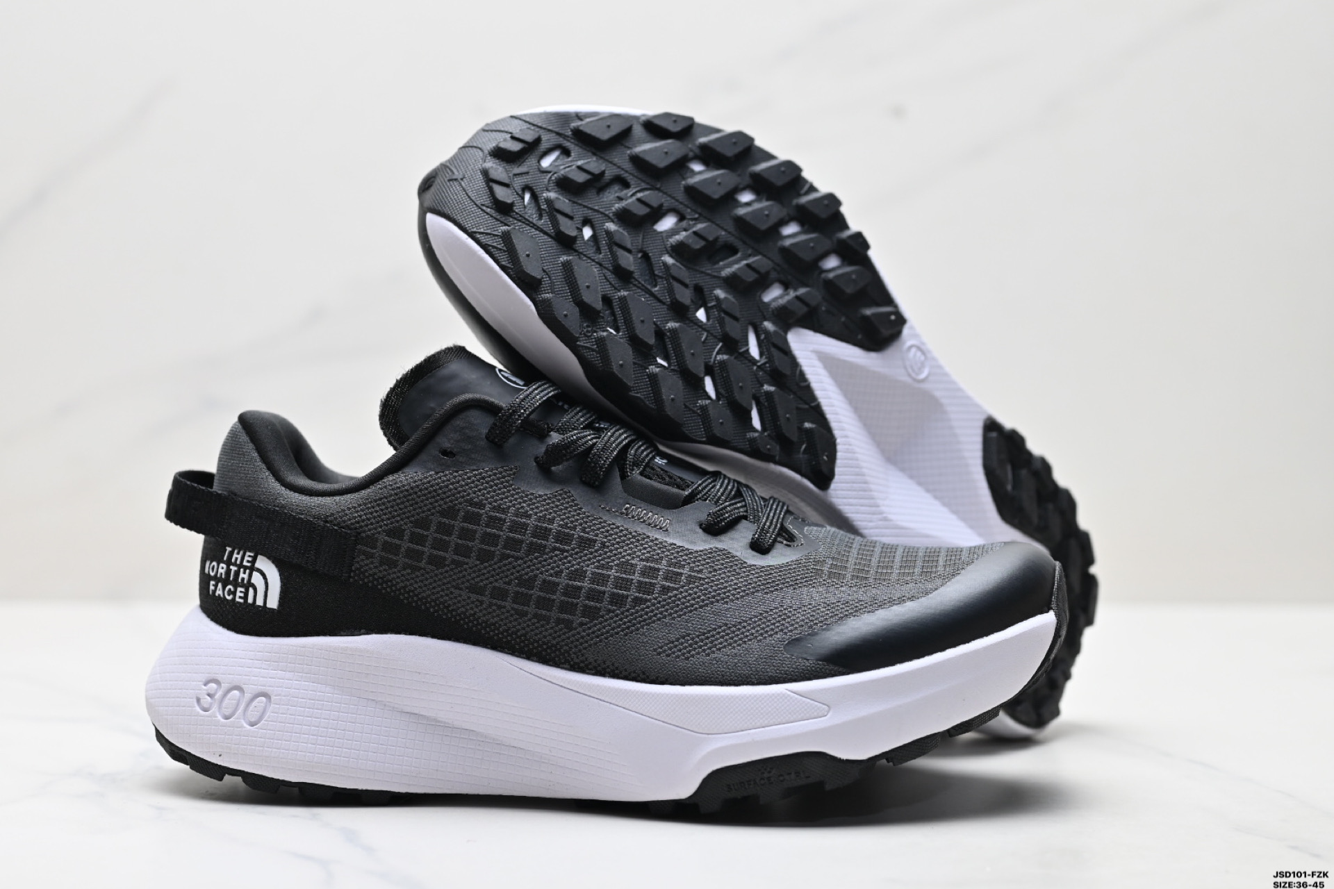 北面THE NORTH FACE Altamesa 300 圆头系带 减震 耐磨 低帮 徒步鞋 NF0A8A9RMN8-075