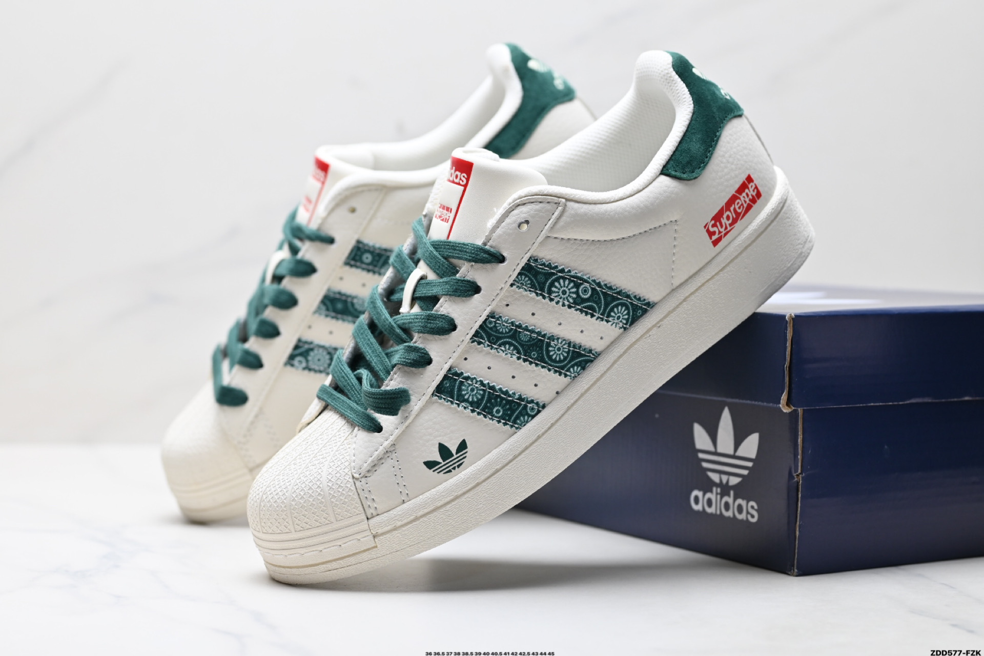 Adidas Originals Superstar 阿迪达斯 三叶草 贝壳头’DIY’系列低帮经典百搭休闲运动板鞋 SD6807