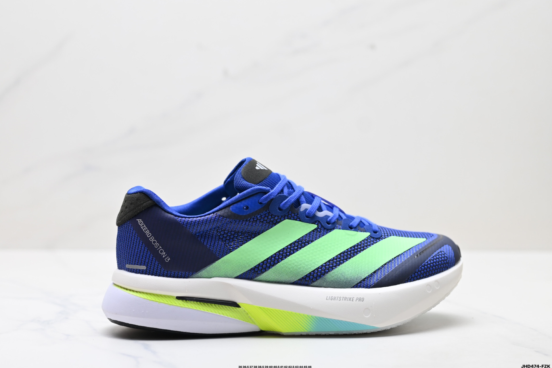 Adidas adizero BOSTON 13 阿迪达斯 透气网眼竞速跑鞋Boost 缓震底 运动鞋 JS4944