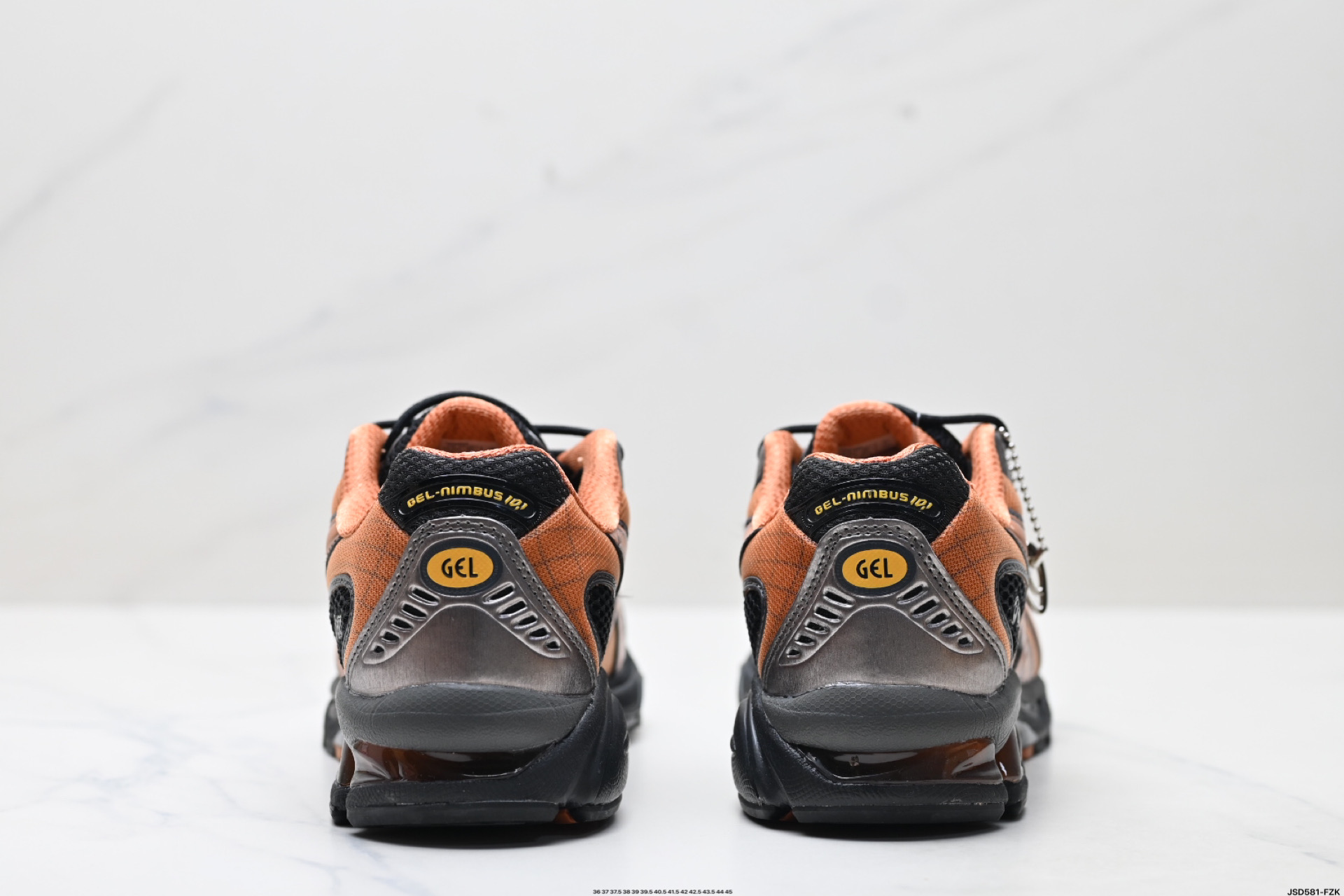 210 Asics GEL-Nimbus 10.1 亚瑟士 复古先锋 潮流 拼接耐磨 低帮休闲跑步鞋 1203A543-004