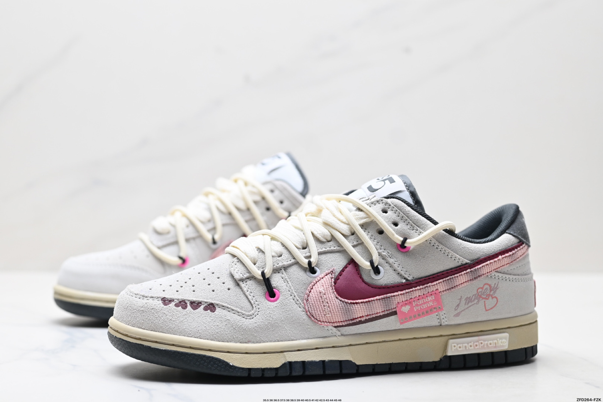 Nike Dunk Low Retro ‘DIY高端定制’耐克 低帮休闲运动板鞋 DD8959-600