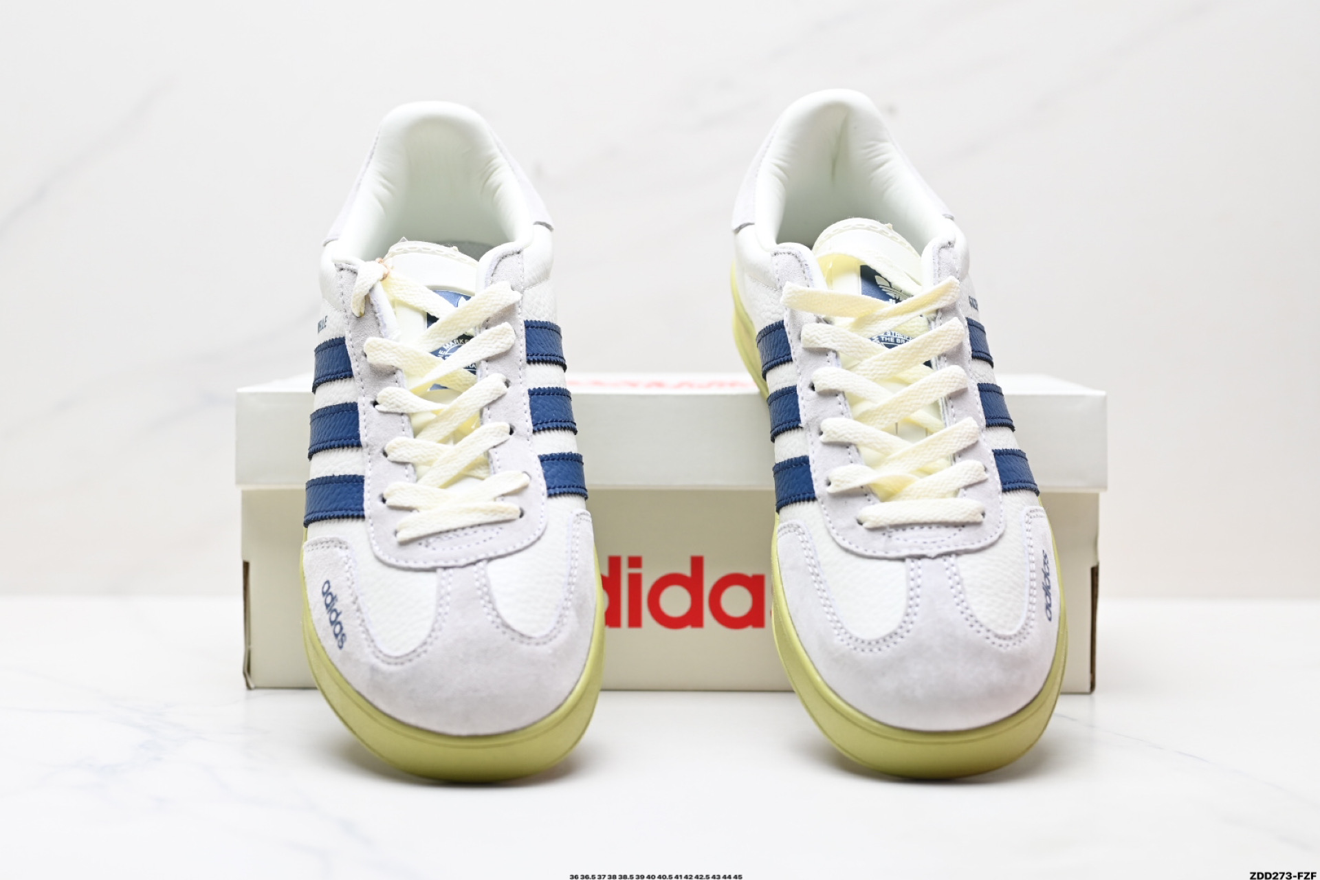 Adidas Originals Gazelle indoor ‘DIY‘定制 系列 阿迪达斯 三叶草绅士德训足球风百搭低帮休闲运动板鞋 DD6602