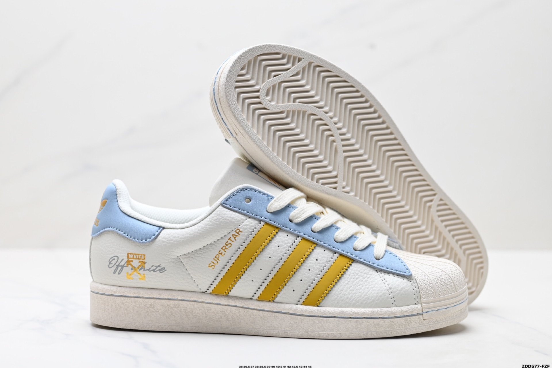Adidas Originals Superstar 阿迪达斯 三叶草 贝壳头’DIY’系列低帮经典百搭休闲运动板鞋 SD6812