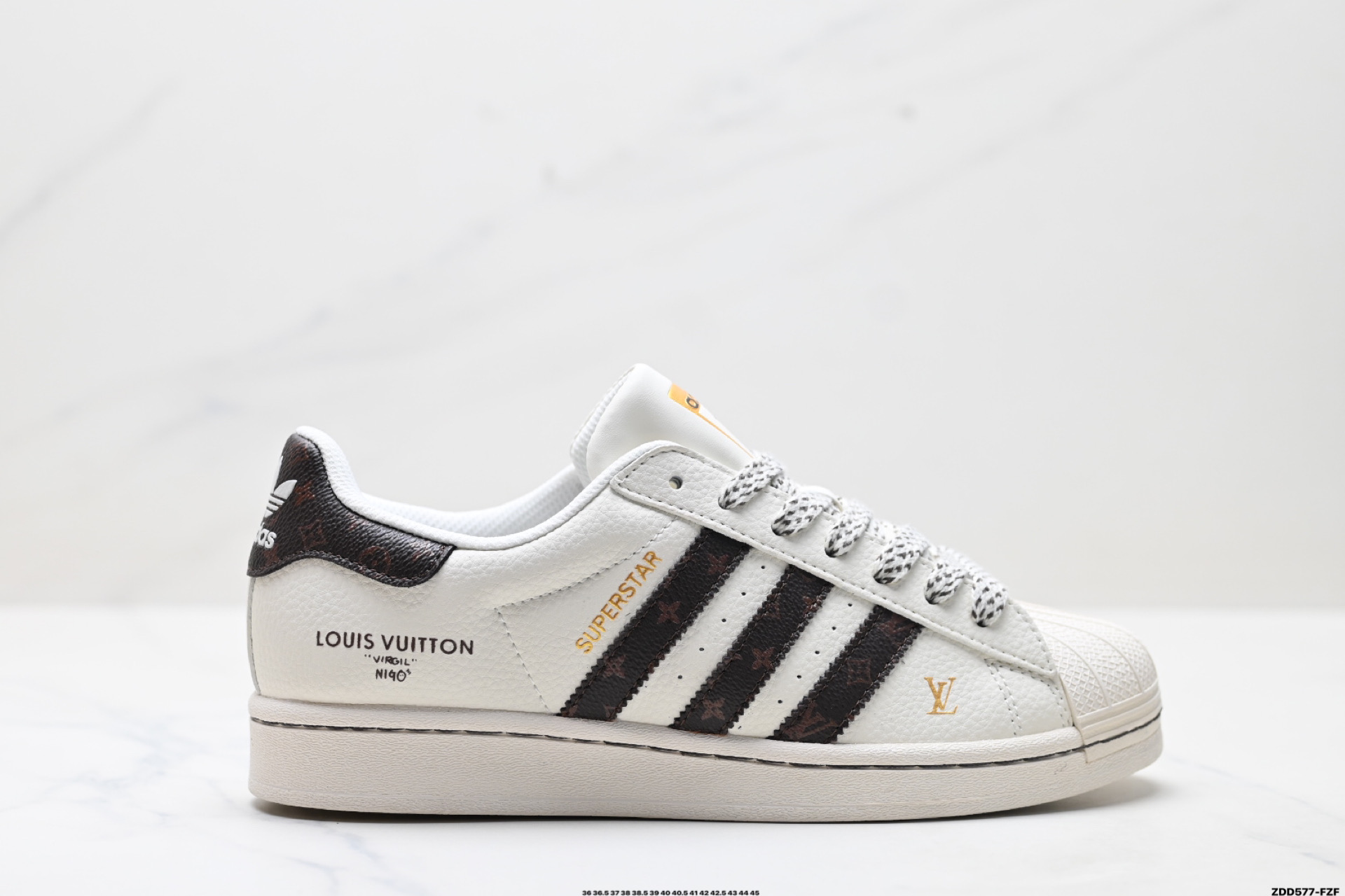 Adidas Originals Superstar 阿迪达斯 三叶草 贝壳头’DIY’系列低帮经典百搭休闲运动板鞋 SD6812