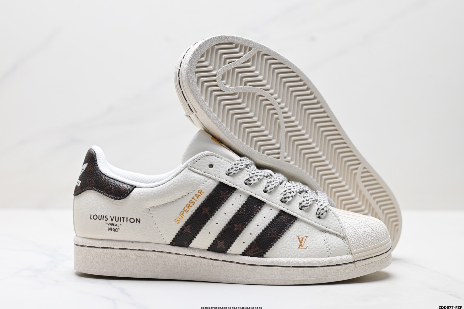 Adidas Originals Superstar 阿迪达斯 三叶草 贝壳头’DIY’系列低帮经典百搭休闲运动板鞋 SD6812