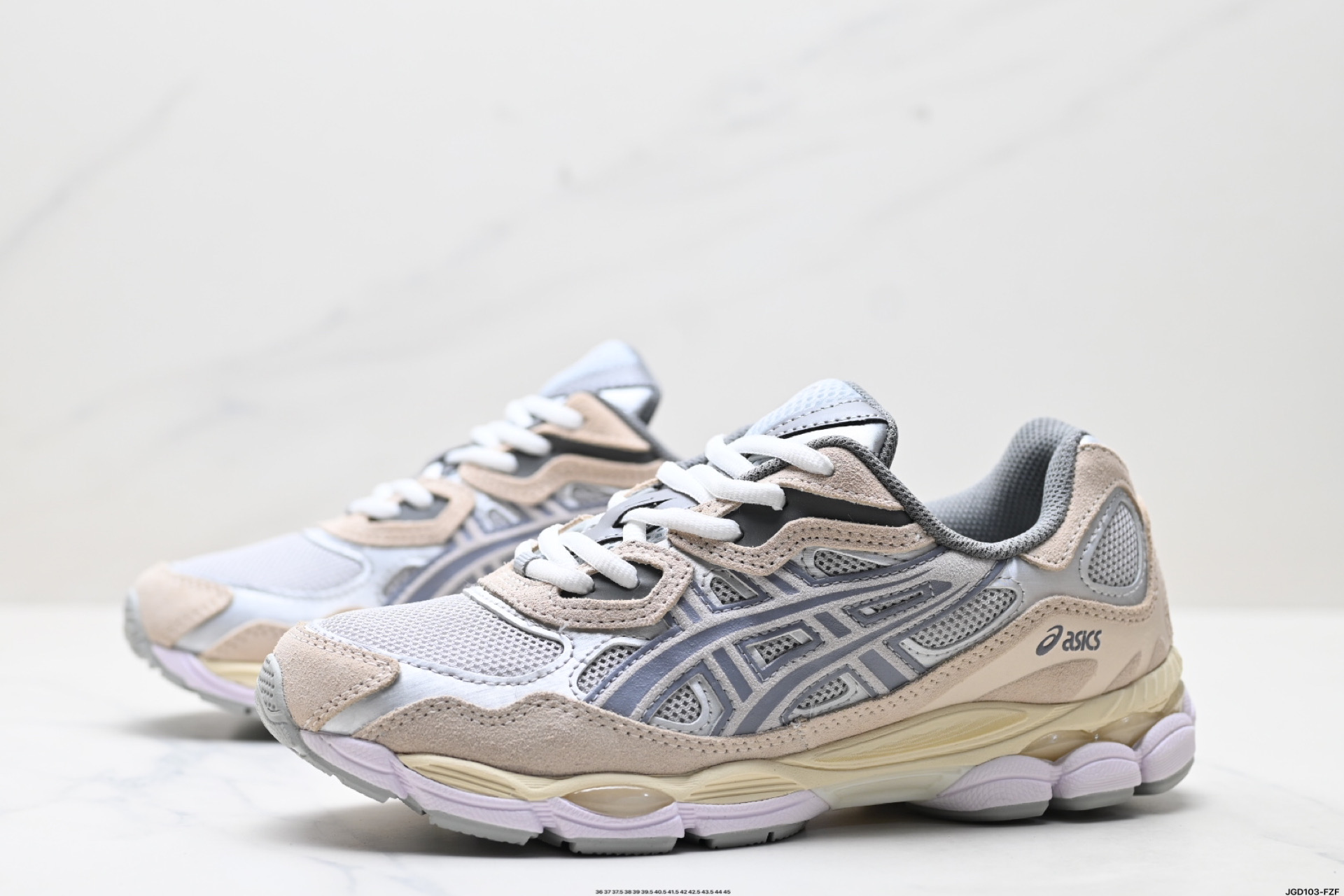 190 ASICS GEL-NYC 亚瑟士 透气网眼鞋面 1203A280-100