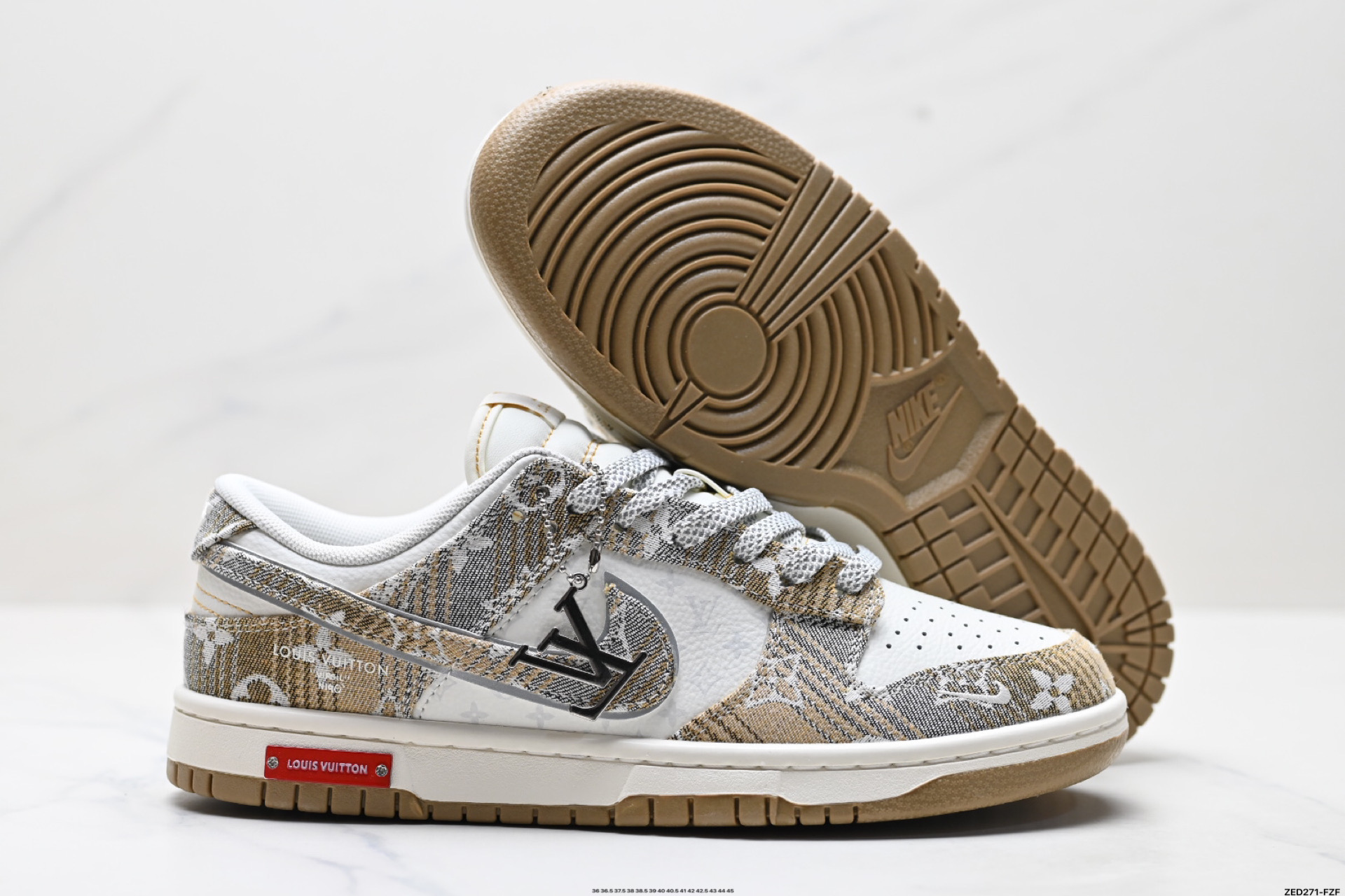 Nike Dunk Low Retro ‘DIY高端定制’耐克 低帮休闲运动板鞋 SC9772-810
