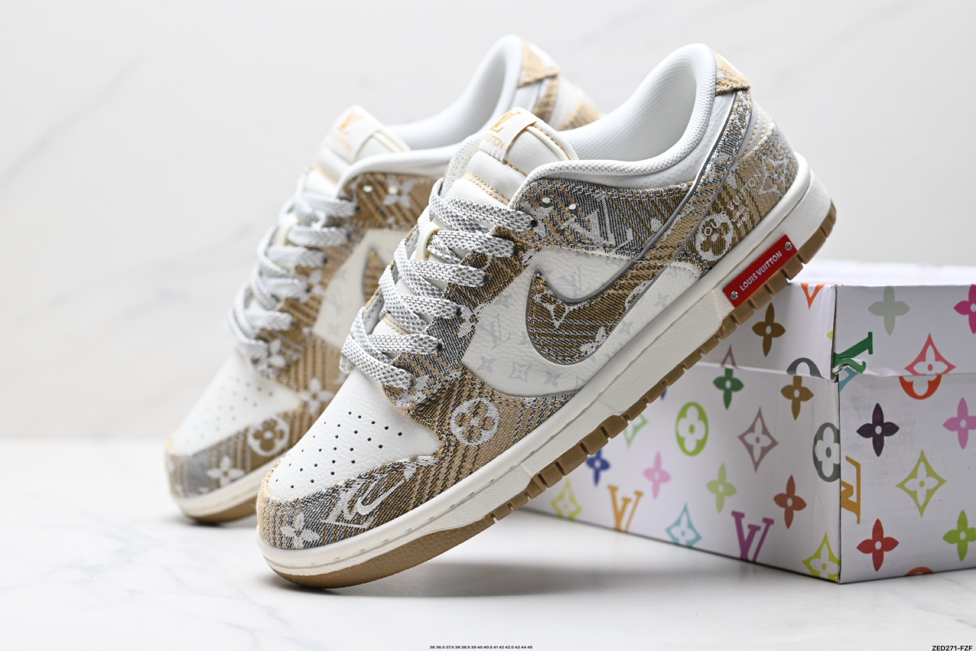 Nike Dunk Low Retro ‘DIY高端定制’耐克 低帮休闲运动板鞋 SC9772-810