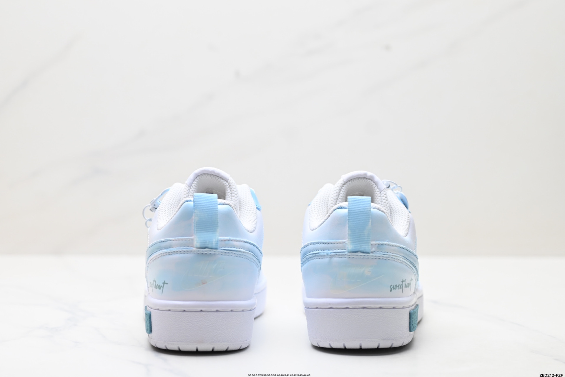 NIKE COURT VISION LO ‘DIY’定制 低帮百搭 透气休闲运动板鞋 BQ5448-212