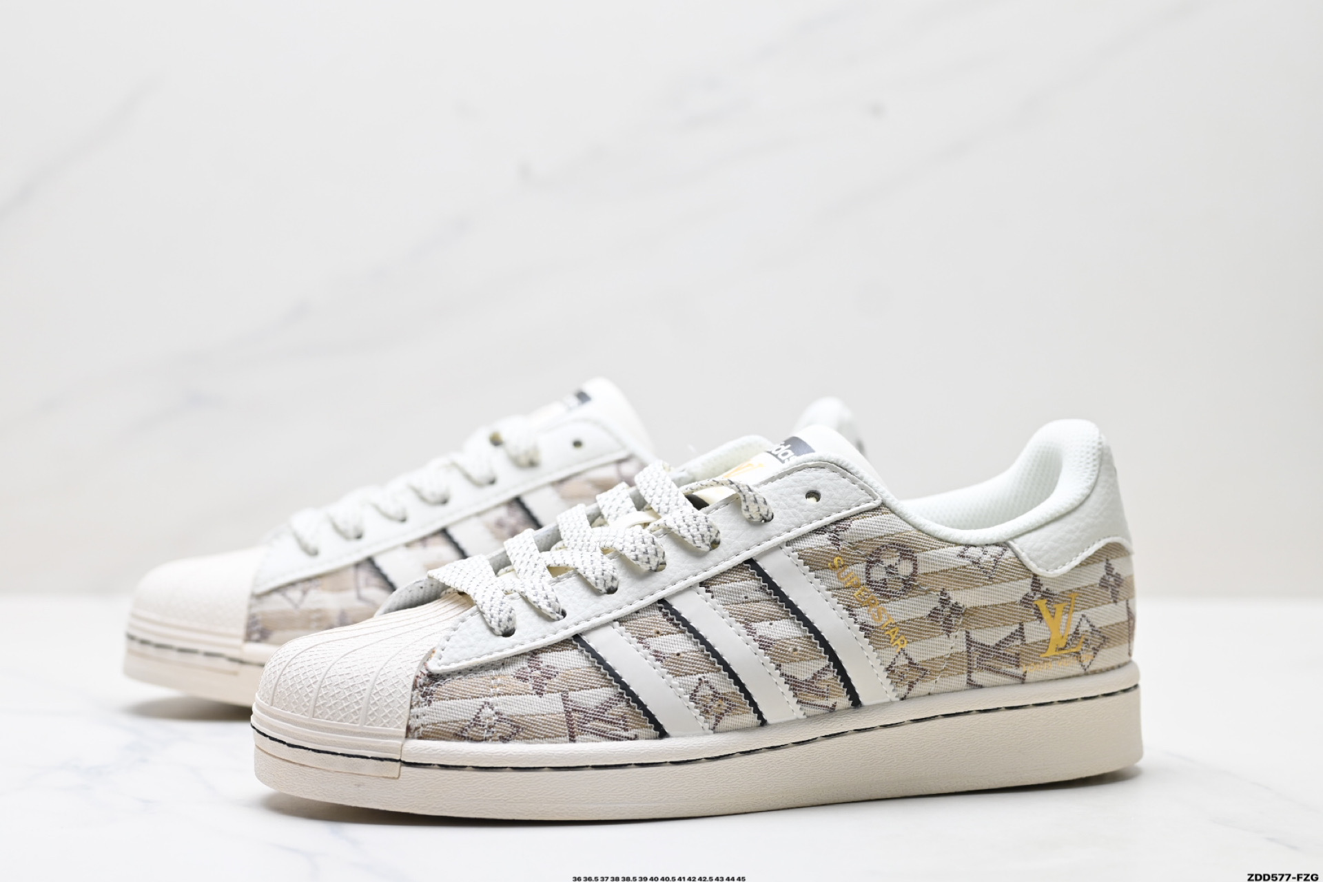 Adidas Originals Superstar 阿迪达斯 三叶草 贝壳头’DIY’系列低帮经典百搭休闲运动板鞋 JY8920