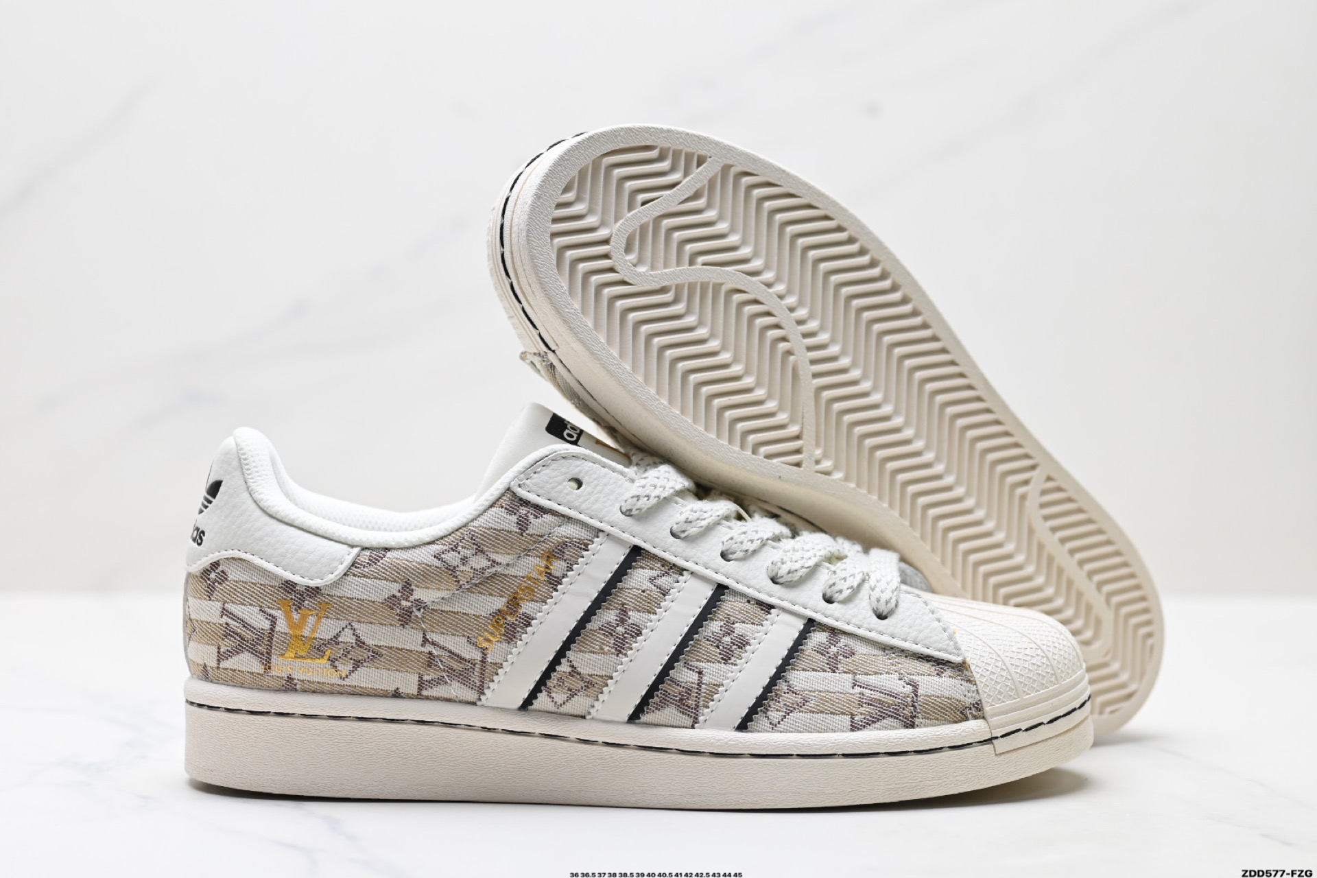Adidas Originals Superstar 阿迪达斯 三叶草 贝壳头’DIY’系列低帮经典百搭休闲运动板鞋 JY8920