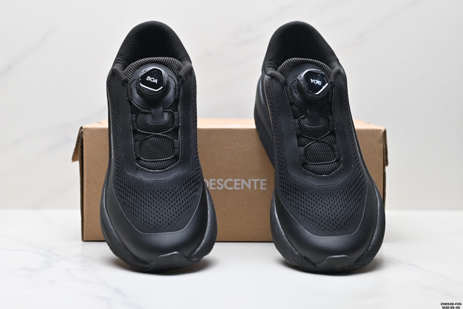 迪桑特DESCENTE BOA DUAL IS都市通勤 GORE-TEX 时尚舒适 防滑耐磨 时尚休闲运动覆盖防水男子越野跑鞋