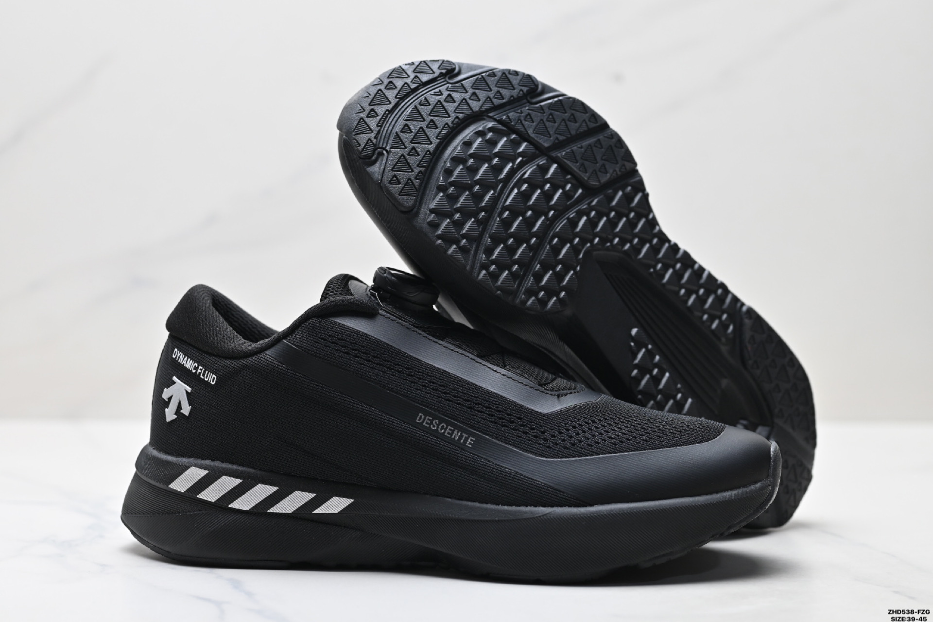 迪桑特DESCENTE BOA DUAL IS都市通勤 GORE-TEX 时尚舒适 防滑耐磨 时尚休闲运动覆盖防水男子越野跑鞋