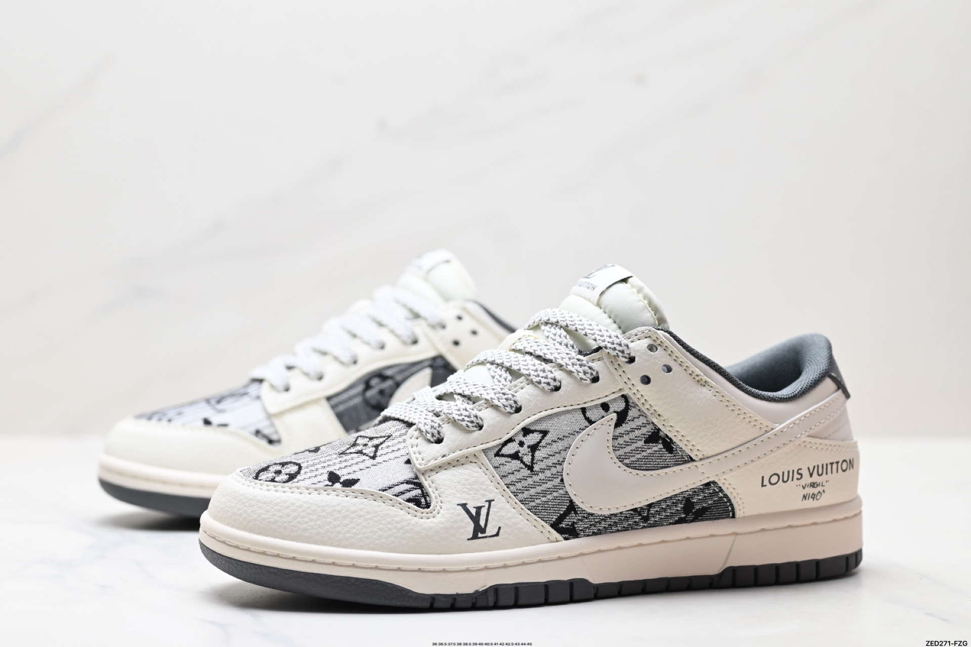 Nike Dunk Low Retro ‘DIY高端定制’耐克 低帮休闲运动板鞋 FC1688-230