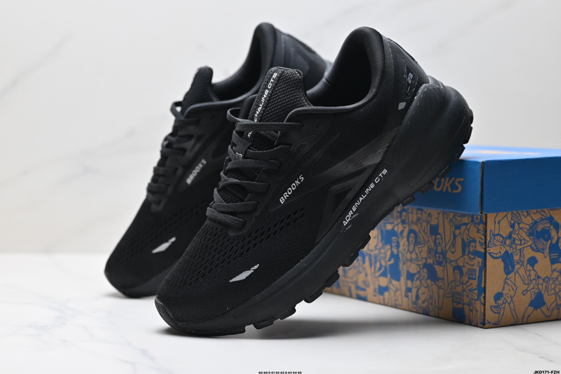Brooks Adrenaline GTS 23 Zapatillas de Running para Hombre en Negro 9 i1748274136034 6639 0 7