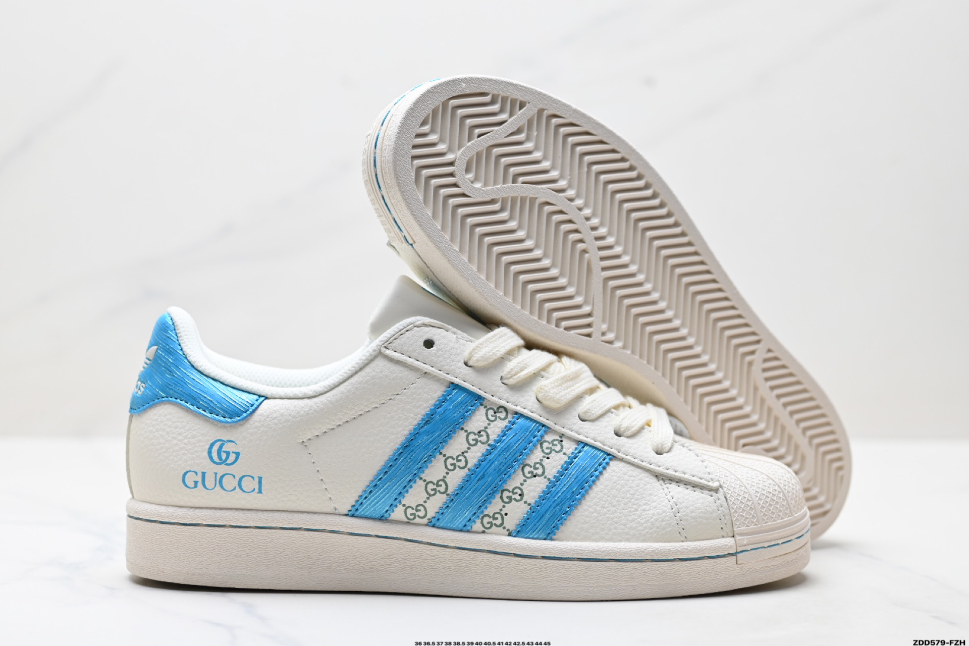Adidas Originals Superstar 阿迪达斯 三叶草 贝壳头’DIY’系列低帮经典百搭休闲运动板鞋 HS3072
