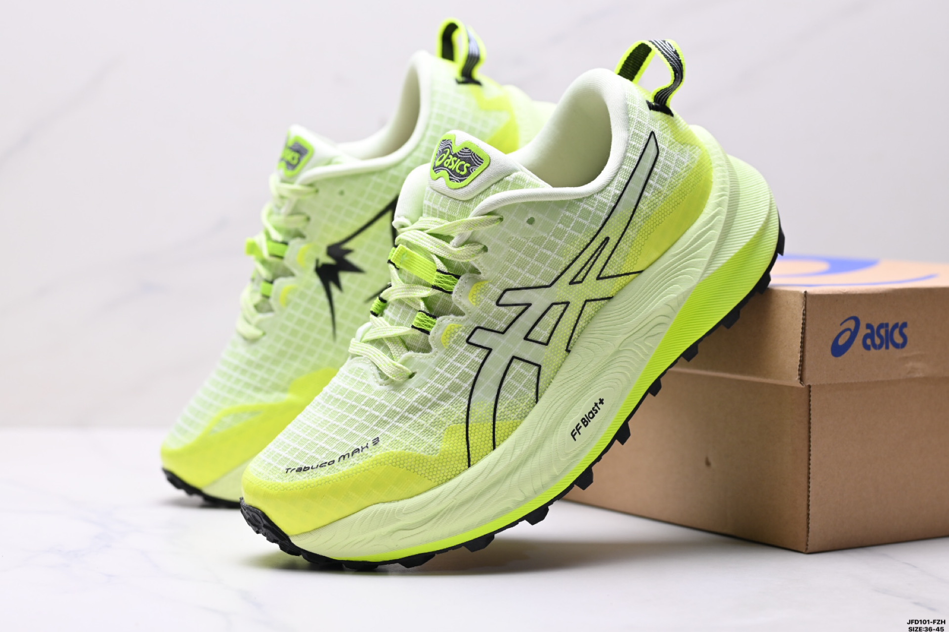 ASICS GEL-TRABUCO MAX 3 亚瑟士 网面透气 耐磨 越野跑步鞋 1011B800-300