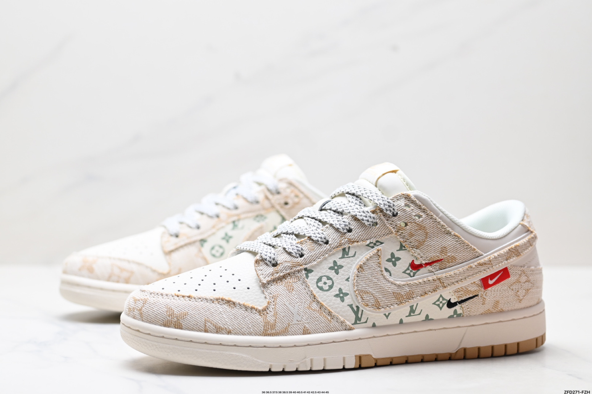 Nike Dunk Low Retro ‘DIY高端定制’耐克 低帮休闲运动板鞋 YX5066-352