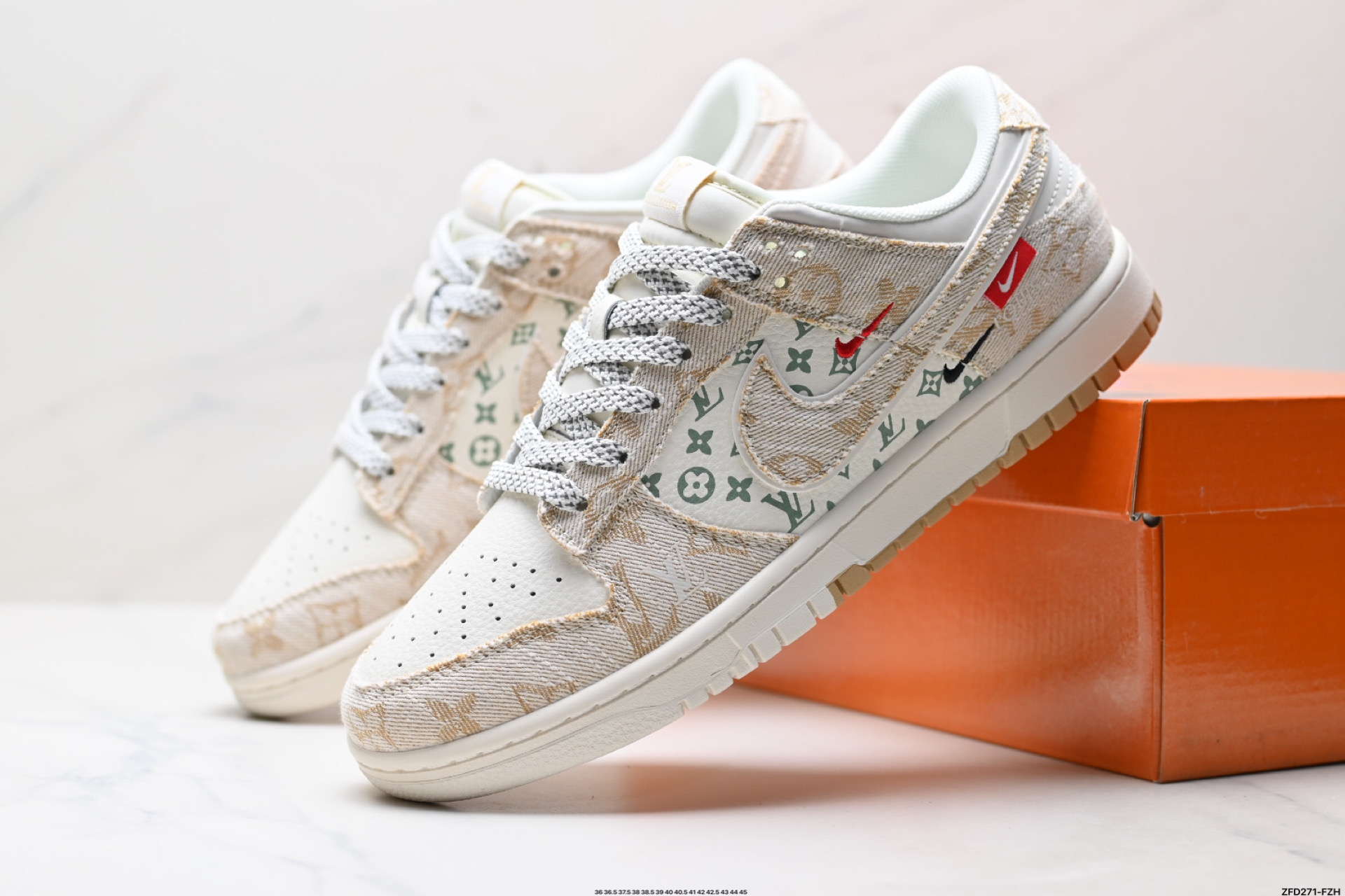 Nike Dunk Low Retro ‘DIY高端定制’耐克 低帮休闲运动板鞋 YX5066-352