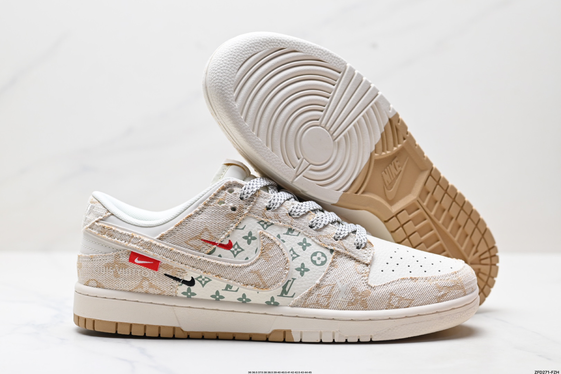 Nike Dunk Low Retro ‘DIY高端定制’耐克 低帮休闲运动板鞋 YX5066-352